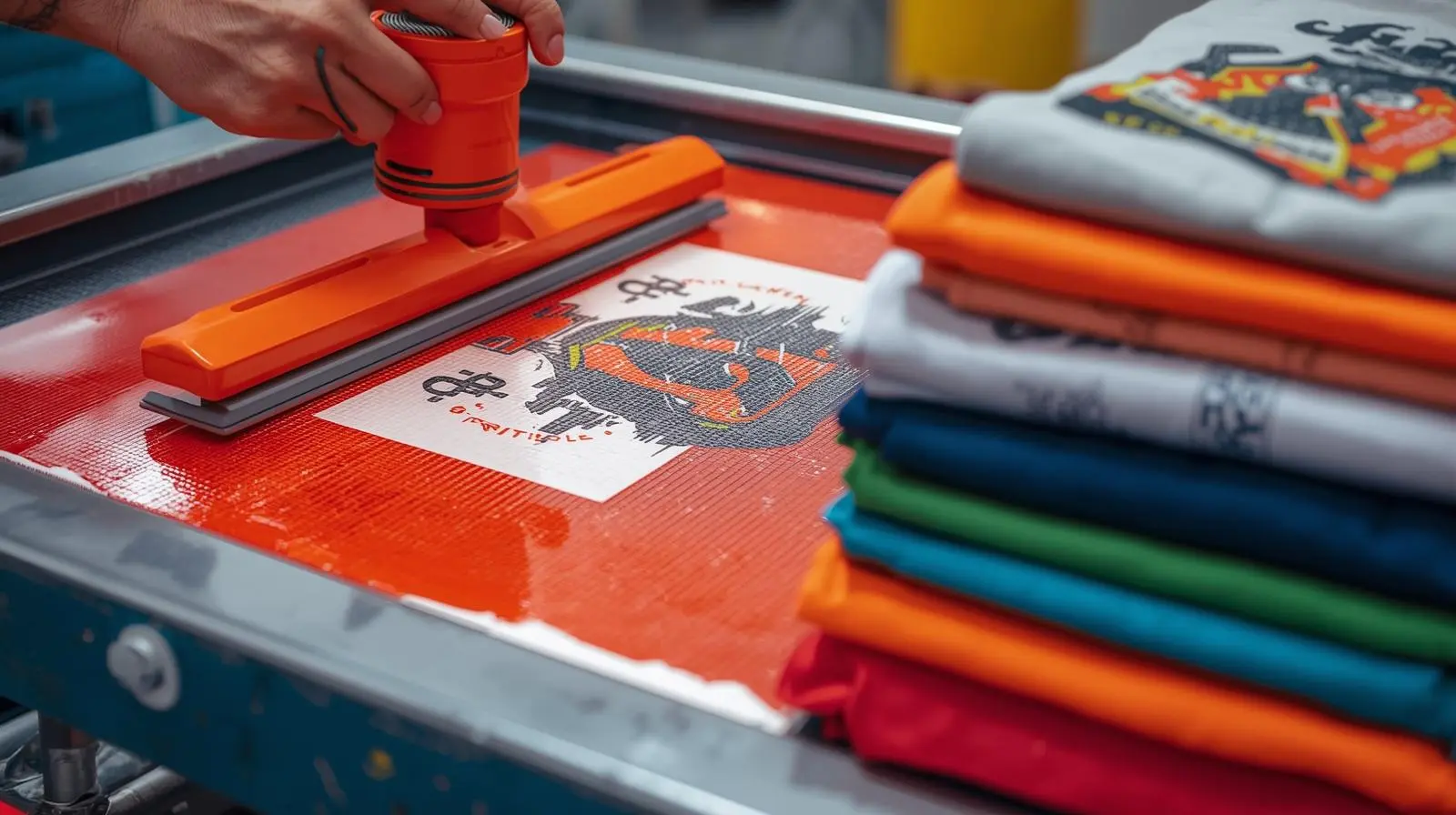 Screen Printing for apparel printing