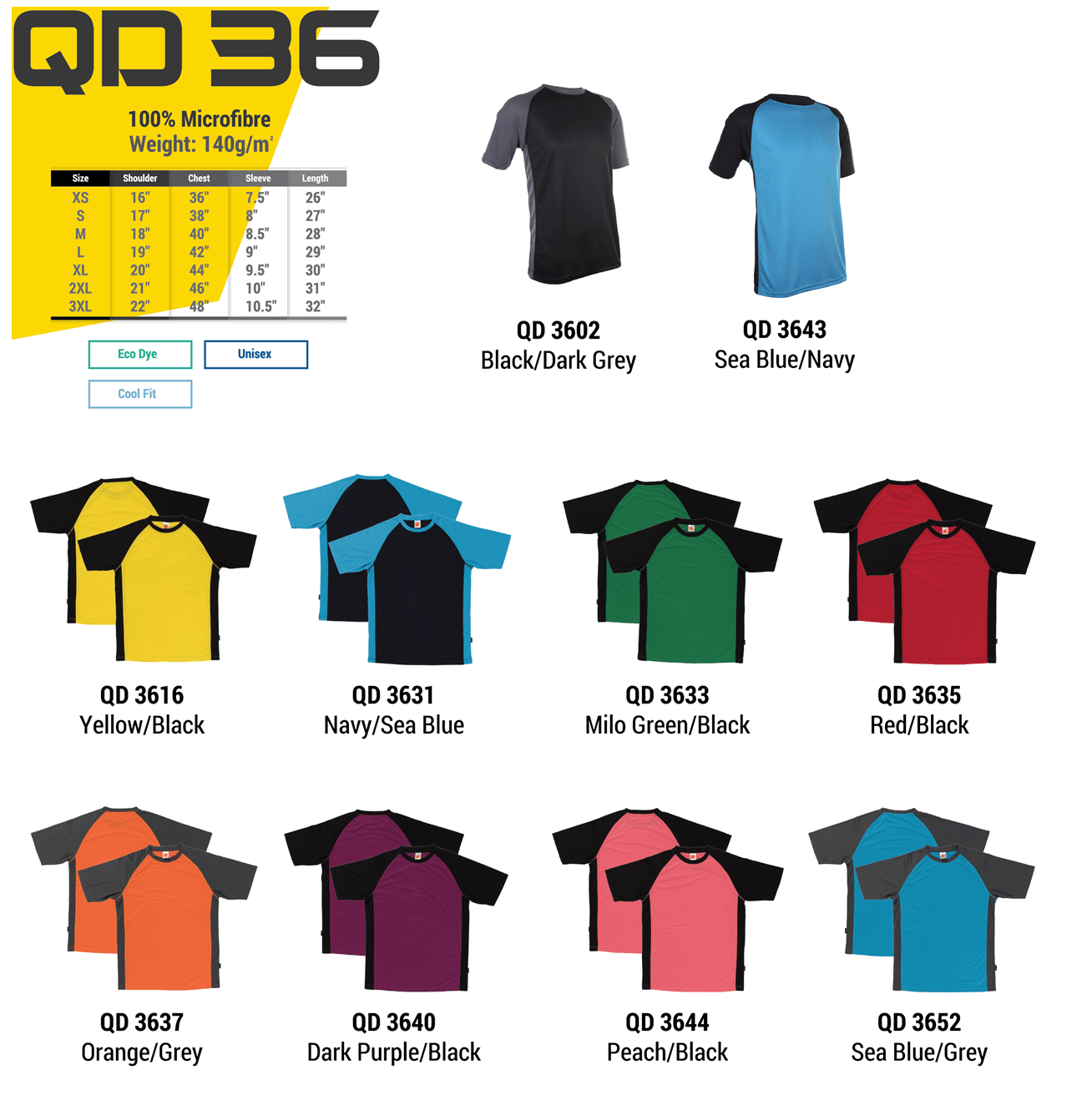 Drifit Apparels - PrinteeSG - GeBiz Approved vendor