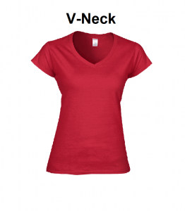 vneck lady