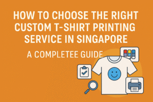 Custom T-Shirt Printing Service in Singapore