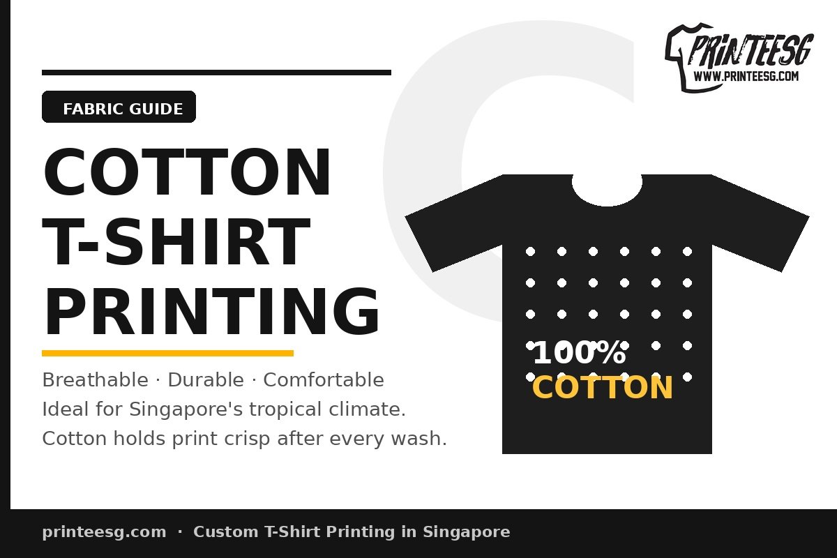 Cotton T-Shirt Printing Singapore